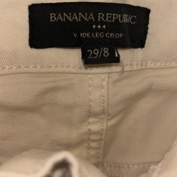 Banana Republic wide leg crop jeans - Picture 3 of 5